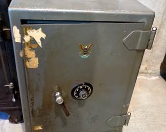 The Hall's Safe Co Locking Safe, 29" x 20.5" x 25.5", Combination Present