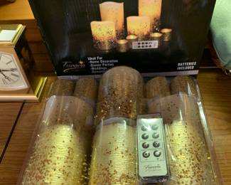 new! battery candles with remote