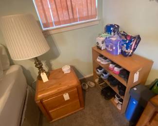 Side table, bookshelf