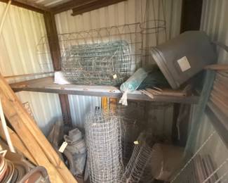 Wire rolls and gardening