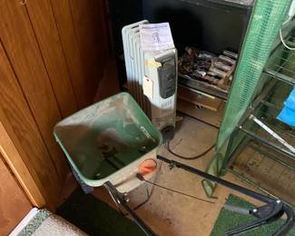 Spreader and space heater