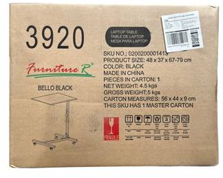 New Laptop Work Table