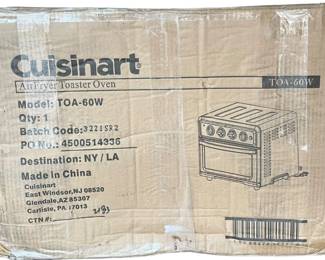 New Cuisinart Air Fryer