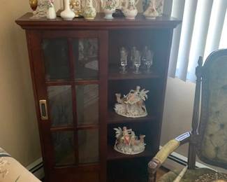 two-door sliding cabinet - bookcase