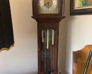 grandfather style clock - needs work