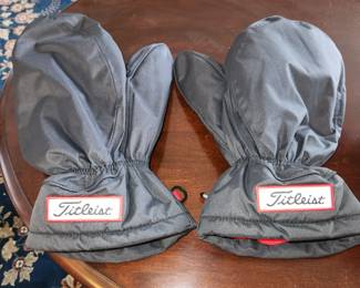 Titleist golf cart mitts, size small