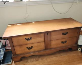 Cedar lined chest by Lane