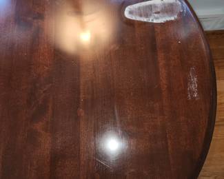end table by Kincaid (top has surface damage)