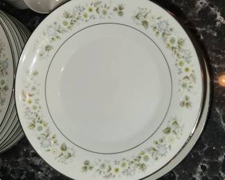 Imperial China set by W. Dalton, pattern 745 Wild Flowers