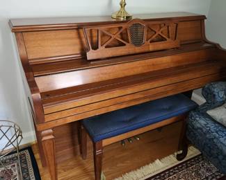 Marantz upright piano (AVAILABLE FOR PRE-SALE). Measures: 59" wide x 24" deep x 42" tall