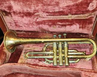 vintage trumpet by Bohn Meinl