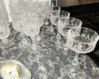 crystal glassware
