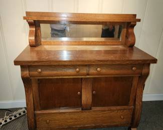 antique sideboard