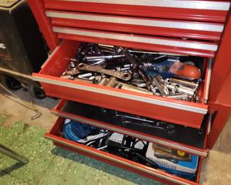 2 Craftsman tool cabinets **they are somehow attached, so must buy both**