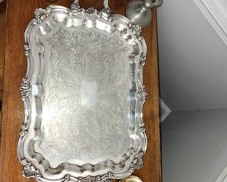 Stainless silver tea & coffee set by FB Rogers