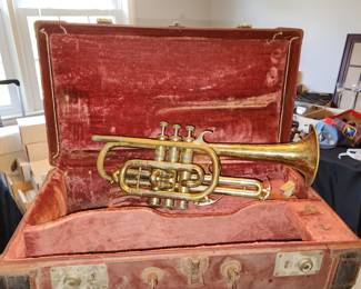 vintage trumpet by Bohn Meinl