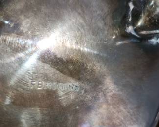 Stainless silver tea & coffee set by FB Rogers