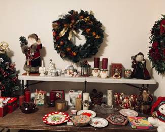 Large Selection of Christmas Holiday Decor.