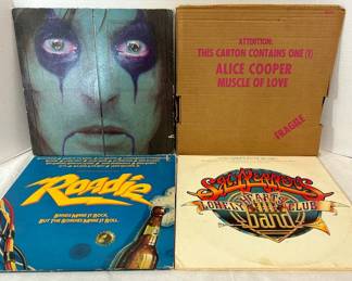 Alice Cooper Vinyl Records Quiet Room, Muscle of Love,  More