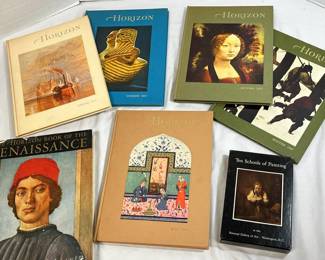 1967 Horizon Hardcover Magazines The 10 Schools Of Painting Booklet Set