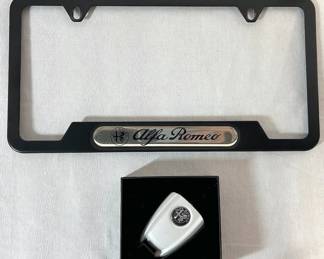 Alfa Romeo Key Cover License Plate Frame