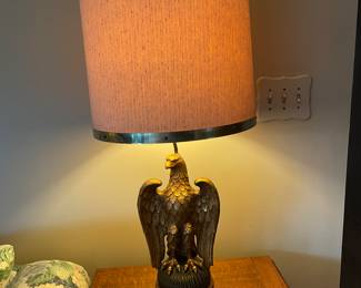Eagle lamp - there is a pair