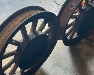 Back of the Model A Back of the wheel