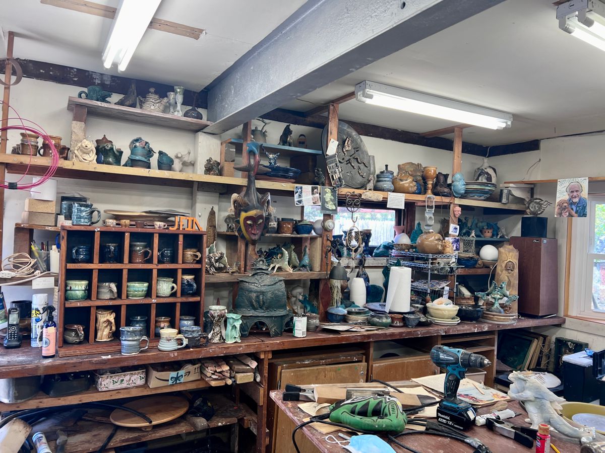 HOME & STUDIO OF LIFELONG CERAMIC ARTIST