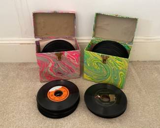 Mystery Lot Assorted 45 RPM Vinyl Records  Country, Soul, Rock  More 