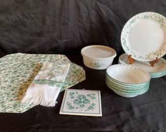 Corelle By Corningware Ivy Swirl Dinner Ware