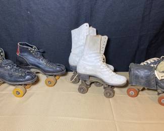 Blast From The Past Vintage Hyde Arch Goodyear Welt Roller skates And Others 