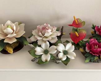 Andrea By Sadek Floral Figurines 