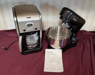 Zuccie Stand Mixer Cuisinart Coffee Maker 