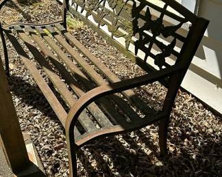 Lightweight Metal Bench