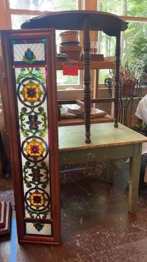 Tables And Stainglass Art