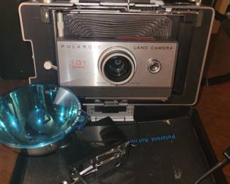 Antique Polaroid camera
