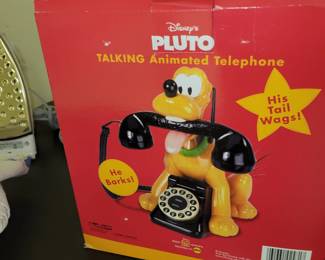 Pluto talking telephone