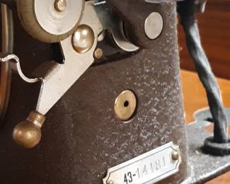 White sewing machine model number.