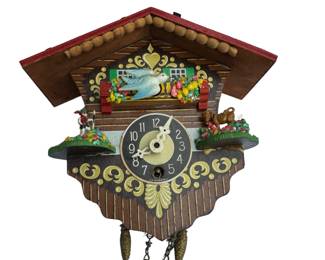 Miniature cuckoo clock decorative 