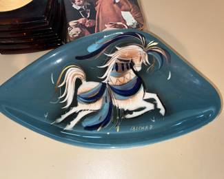 Sasha Brastoff MCM dish