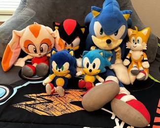 Sonic plush toys