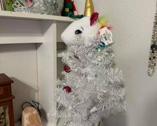unicorn aluminum X-mas tree