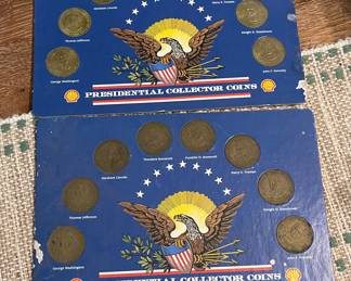 Shell oil collectible coin set