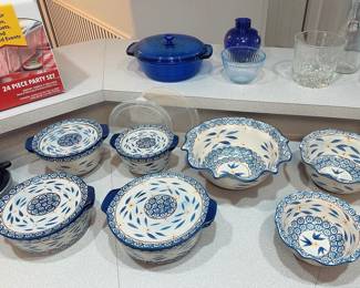 vintage Temptations by Tara Old World dinnerware serving pieces