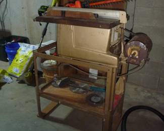 several large pieces of tools 