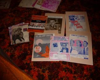 OLD sheet music