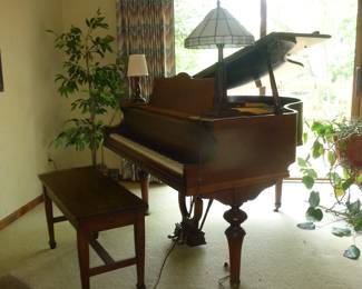 KIMBALL piano / live plants