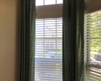 Beautiful custom drapes!