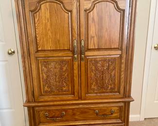 Stanley Matching Wooden armoire