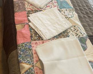A few of the numerous Linens